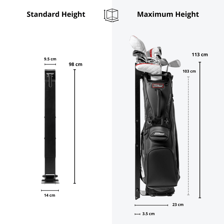 ClubsDock Black - ClubsDock black specifications and dimensions