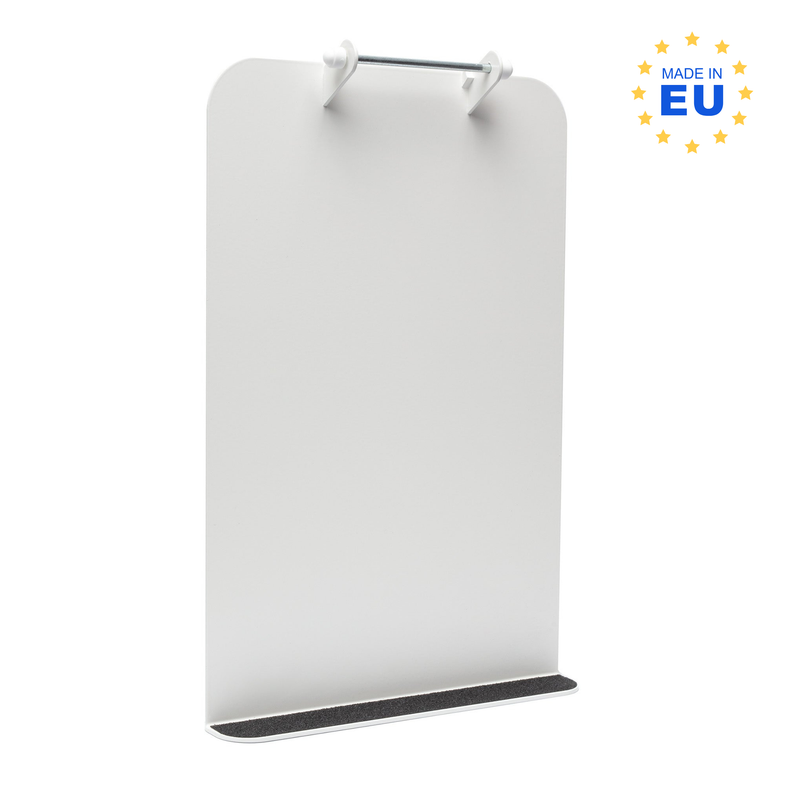 Shoe holder white incl made in EU Logo
