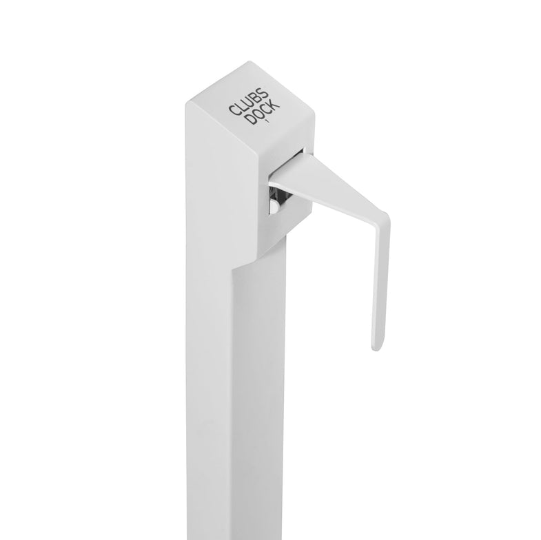 ClubsDock White - ClubsDock hook for golf bag